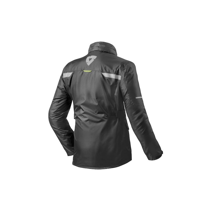 Moto bunda do deště Revit Nitric 2 H2O černá výprodej
