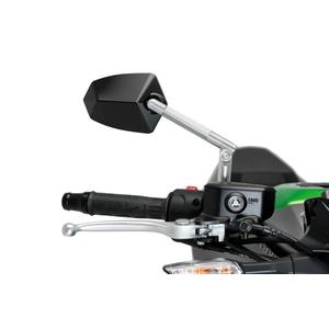 Zpětné zrcátko PUIG GT.1 eloxovaný hliník / černá pravý