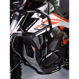 Ochranné rámy motoru RDMOTO matná černá upper + lower