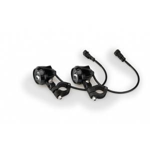 Auxiliary LED lights PUIG BEAM 2.0 černý homologované, sada