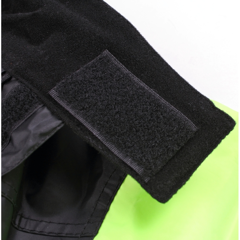 Rebelhorn Rain giacca antipioggia da moto giallo fluo