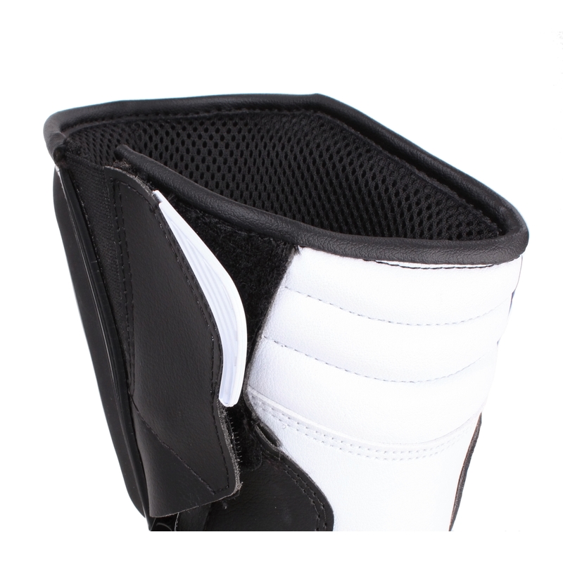Stivali da moto Forma Freccia nero-bianco