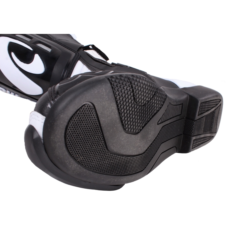 Stivali da moto Forma Freccia nero-bianco