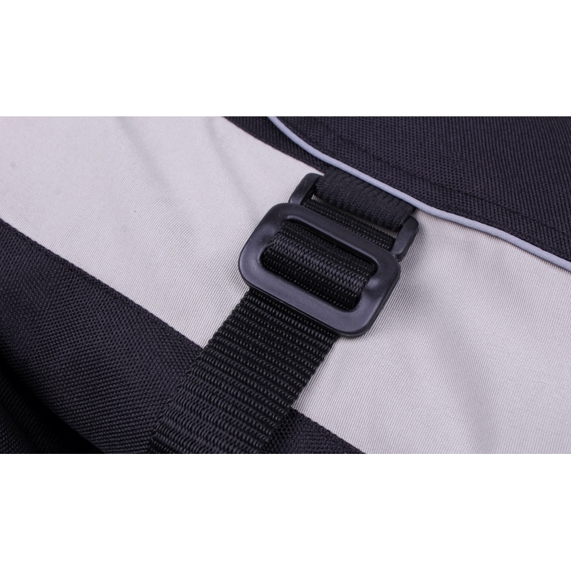 Giacca da moto Roleff Kodra Cologne nero-grigio