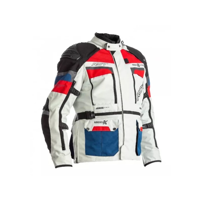 Airbagová bunda RST Pro Series Adventure-X Airbag CE bílo-červeno-modrá výprodej