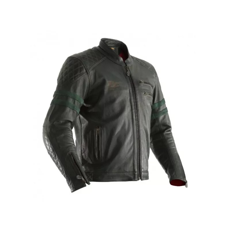 Giacca moto RST IOM TT Hillberry CE verde Saldi