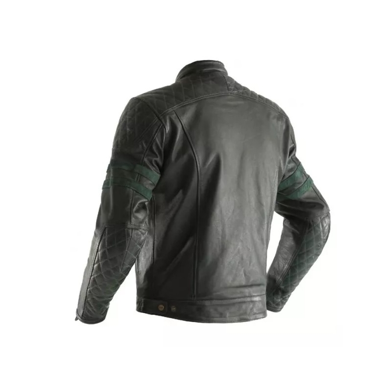 Giacca moto RST IOM TT Hillberry CE verde Saldi