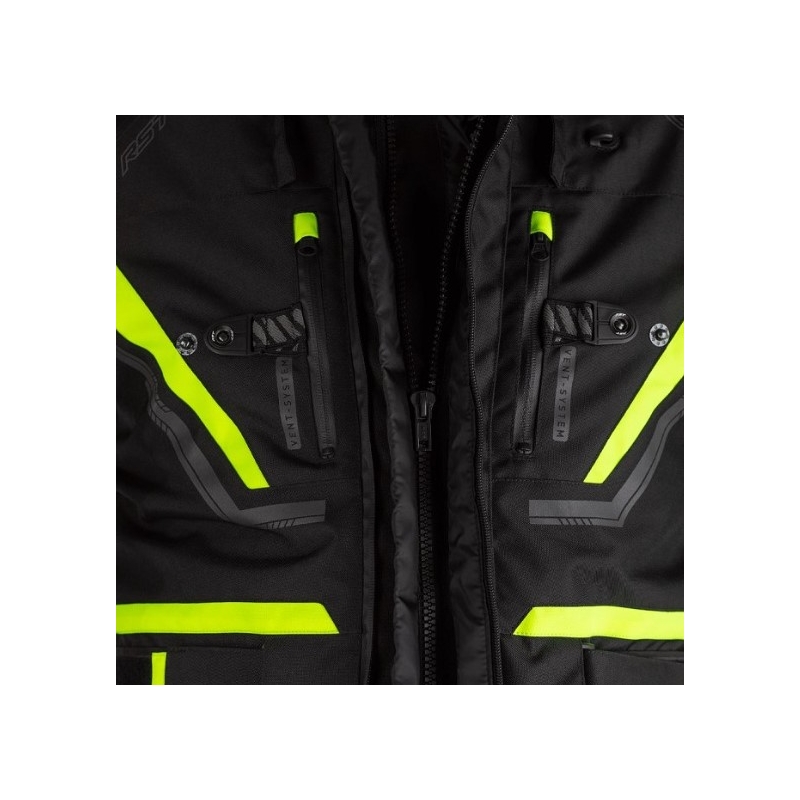Airbagová bunda RST Pro Series Paragon 6 Airbag CE černo-fluo žlutá výprodej