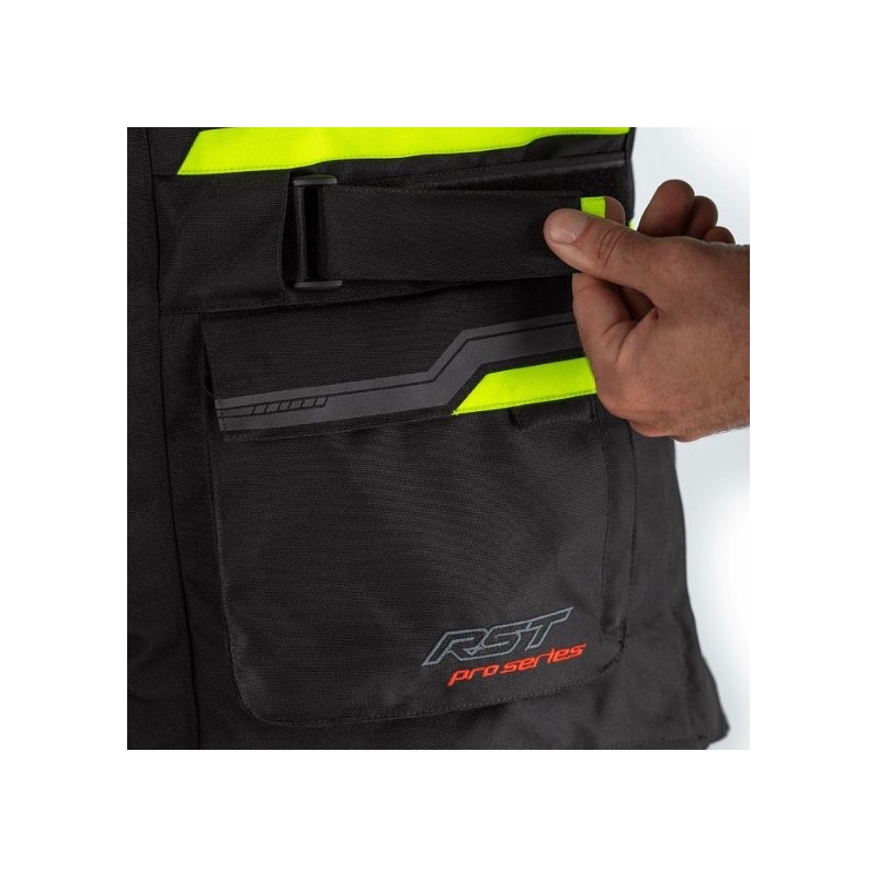 Bunda na motorku RST Pro Series Paragon 6 CE černo-fluo žlutá výprodej
