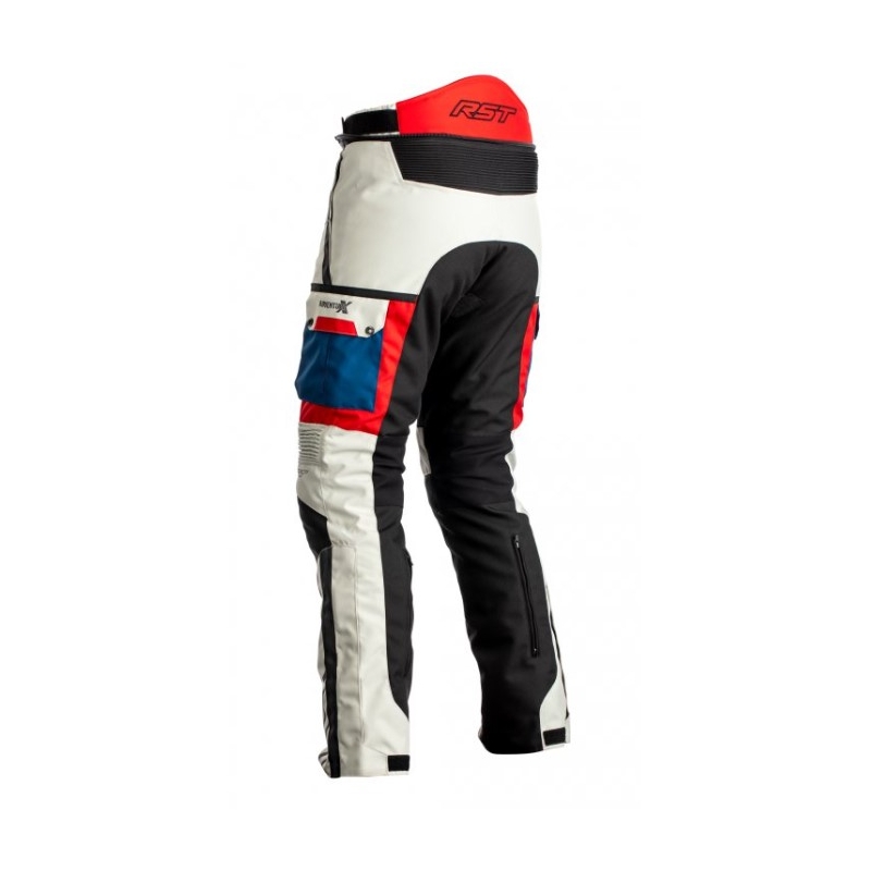 Pantaloni moto RST Pro Series Adventure-X CE nero-argento-blu-rosso Saldi