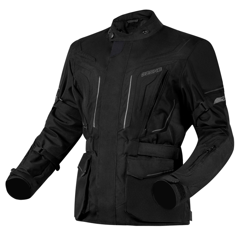 Giacca da moto Ozone Sahara Black