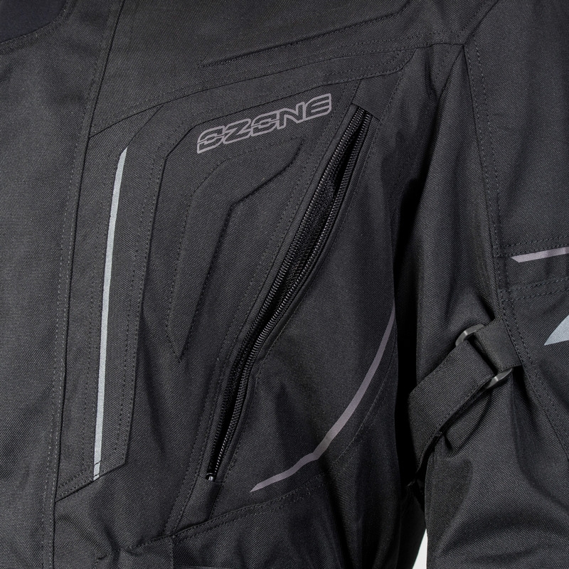 Giacca da moto Ozone Sahara Black