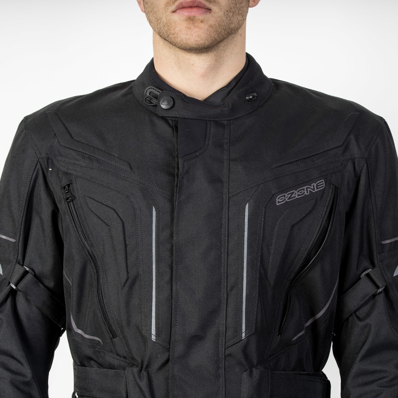 Giacca da moto Ozone Sahara Black