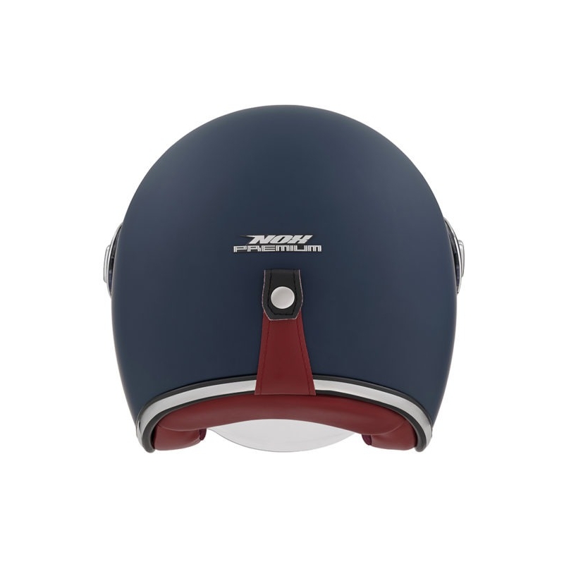 Casco moto aperto NOX PREMIUM Heritage blu