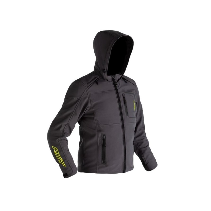 Giacca da moto RST X Frontline CE grigio-giallo fluo Saldi