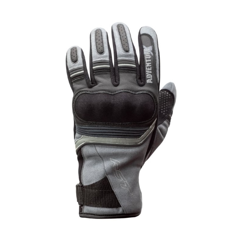 Guanti da moto RST Adventure-X CE nero-grigio-argento Saldi
