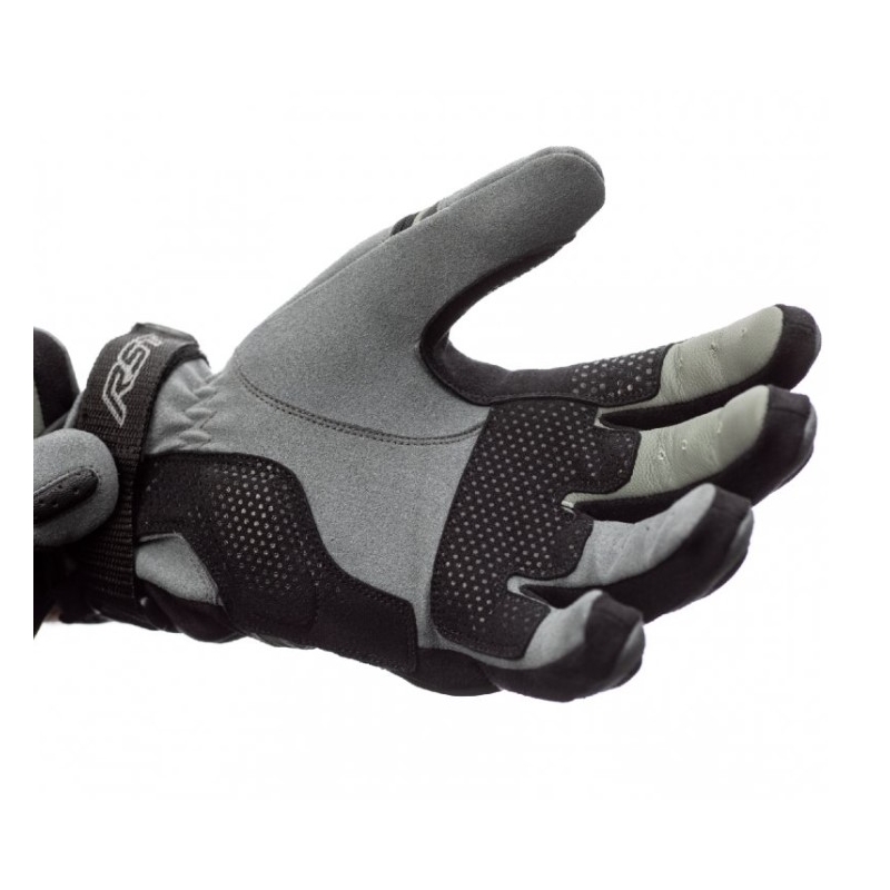 Guanti da moto RST Adventure-X CE nero-grigio-argento Saldi