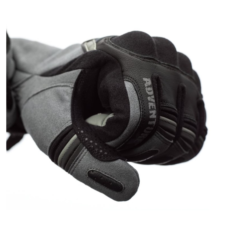 Guanti da moto RST Adventure-X CE nero-grigio-argento Saldi