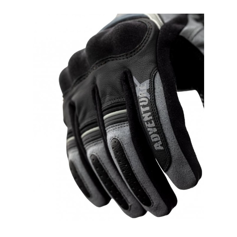 Guanti da moto RST Adventure-X CE nero-grigio-argento Saldi
