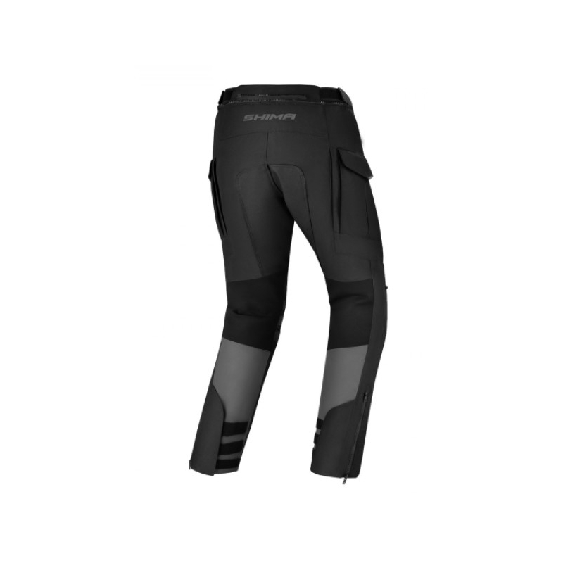 Pantaloni da moto Shima Hero 2.0 nero-grigio