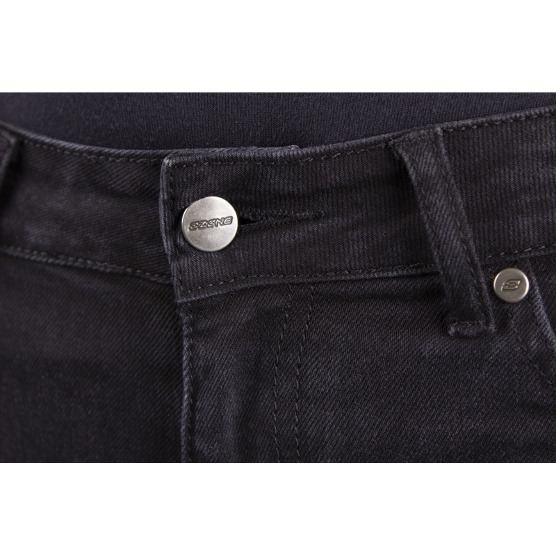 Jeans da motociclista Ozone Agness II Nero Donna