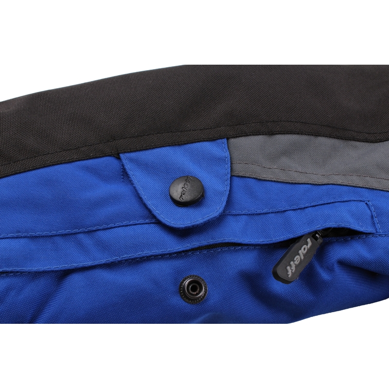 Giacca da moto Roleff Liverpool nera e blu