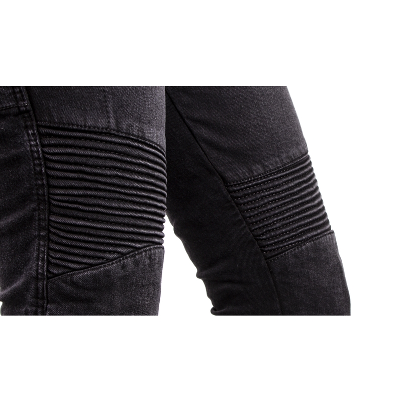 Jeans da motociclista Ozone Agness II Nero Donna