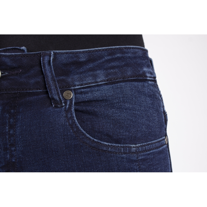 Jeans da motociclista da donna Ozone Agness II blu