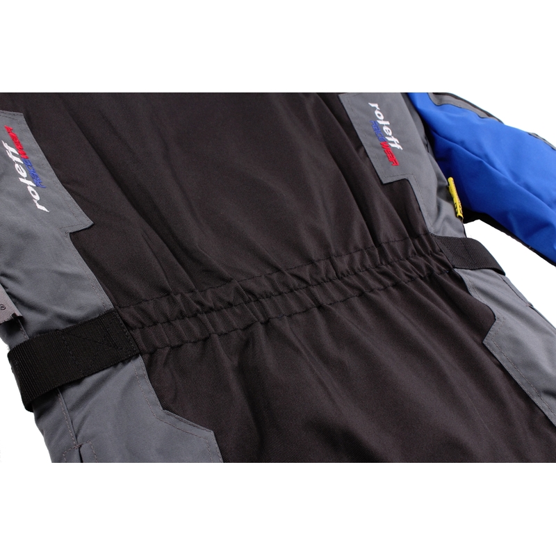 Giacca da moto Roleff Liverpool nera e blu