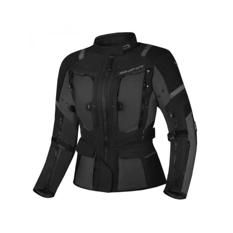 Giacca da moto Shima Hero 2.0 Donna Nero