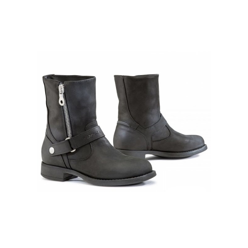 Stivali da moto da donna Forma Eva WP nero