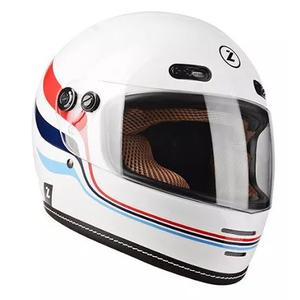 Casco moto integrale Lazer Oroshi Wings bianco-rosso-blu Saldi