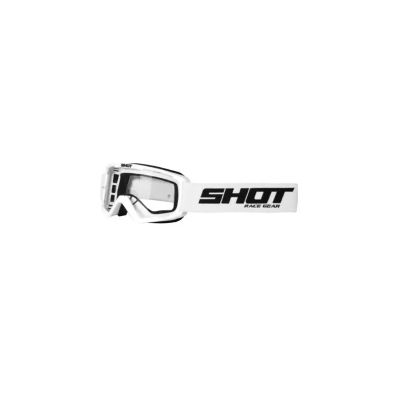Dětské motokrosové brýle Shot Rocket bílé