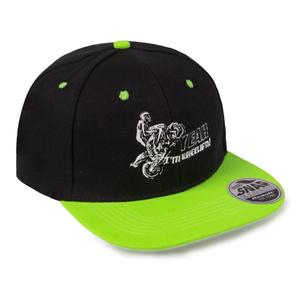 Cappello per ruote nero-verde Saldi
