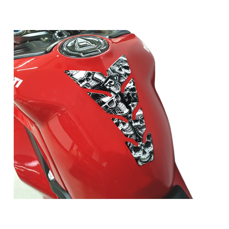 Stampa dell'adesivo del serbatoio del carburante - Max Skulls1