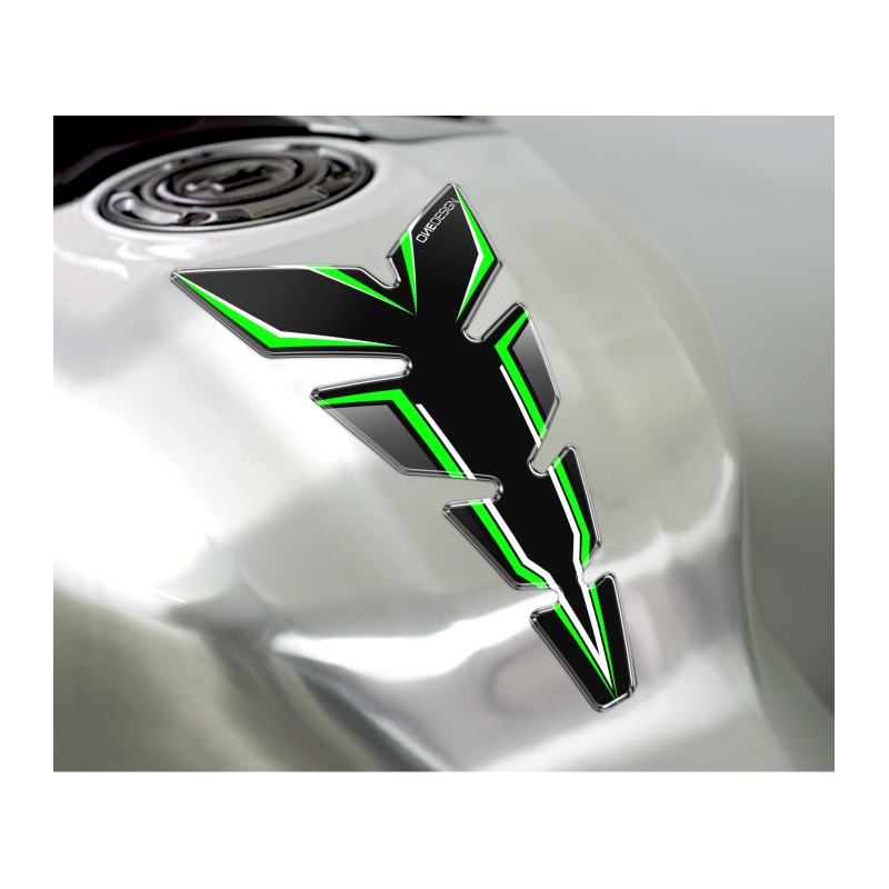 Copriserbatoio carburante Stampa - Moon Slim verde fluo