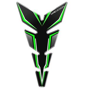 Copriserbatoio carburante Stampa - Moon Slim verde fluo
