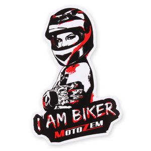 Adesivo MotoZem I Am Biker - Donna