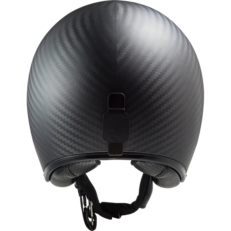 Casco moto aperto LS2 OF601 Bob C Carbon - grado II