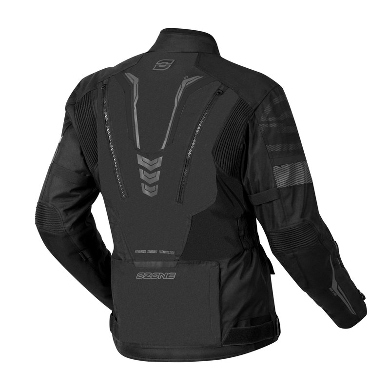Giacca da moto Ozone Tour III nero