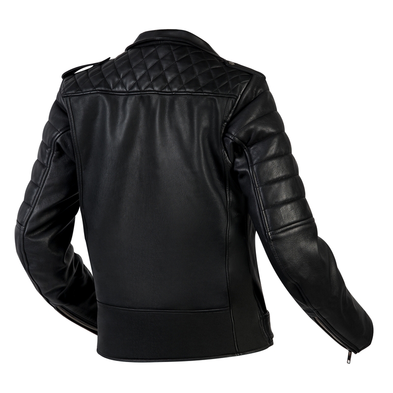Giacca da moto Ozone Ramones Modern Black da donna Saldi