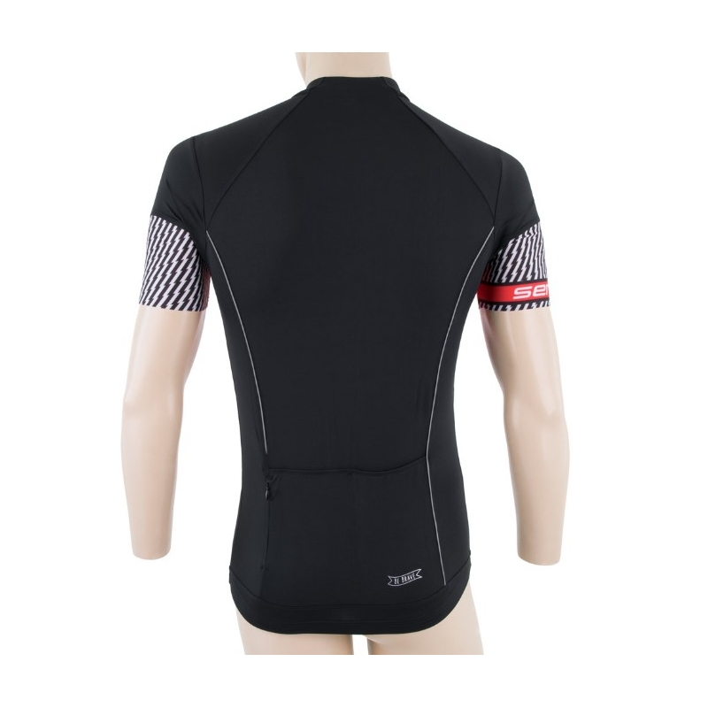 Maglia Sensor Race nero-rosso - manica corta Saldi