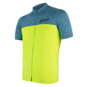 Maglia Sensor Motion blu-giallo - manica corta Saldi