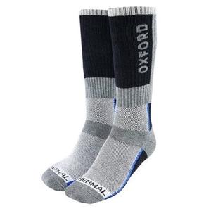 Calze termiche Oxford grigio-nero-blu