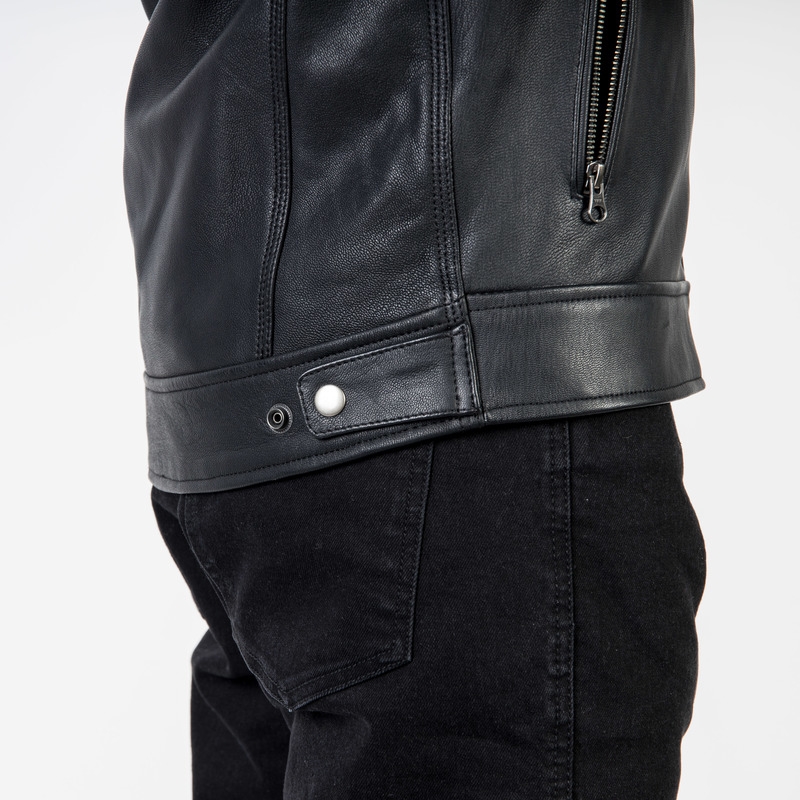 Giacca da moto Ozone Striker nera Saldi