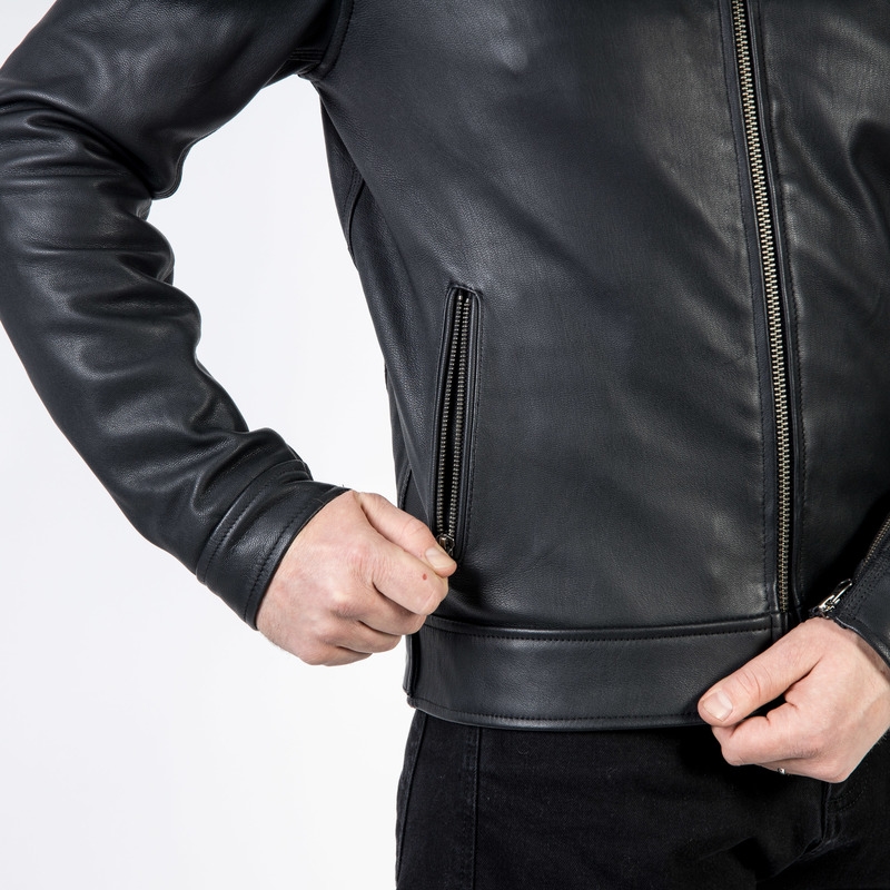 Giacca da moto Ozone Striker nera Saldi