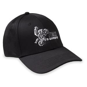 Sì, sono Wheelie'n! Cappellino nero Saldi