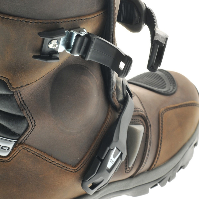 Stivali da moto Forma Adventure DRY marroni