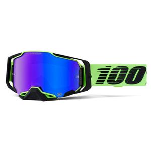 Occhiali da motocross 100% ARMEGA Uruma Hiper blu plexi