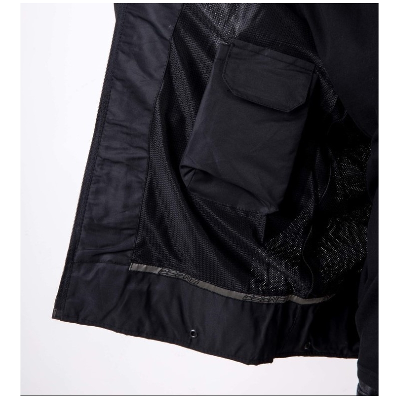Giacca da moto Ozone Dart nera
